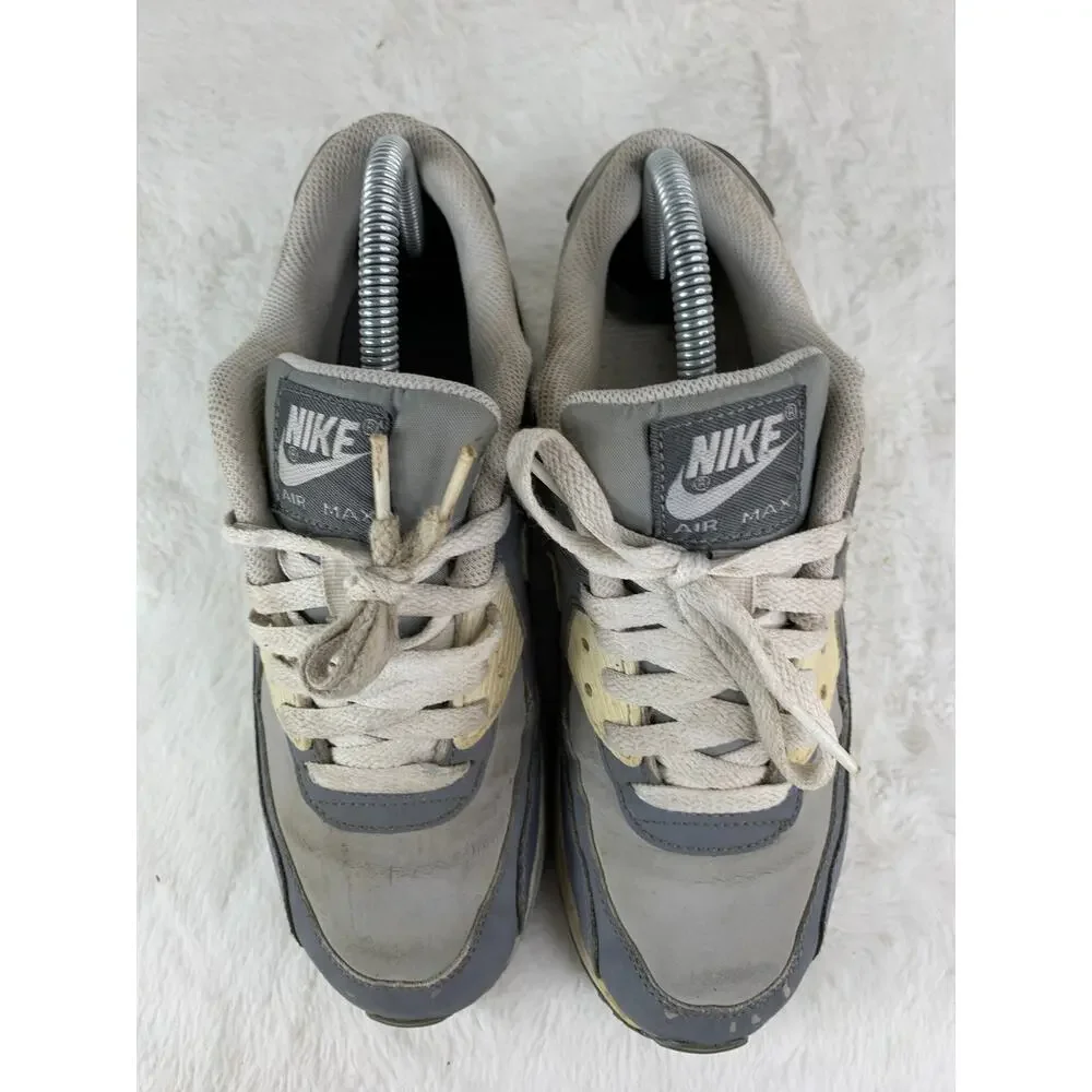 Nike Air Max 90 Sneakers 724821-003 Gray Youth Size 6